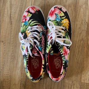 Floral Vans